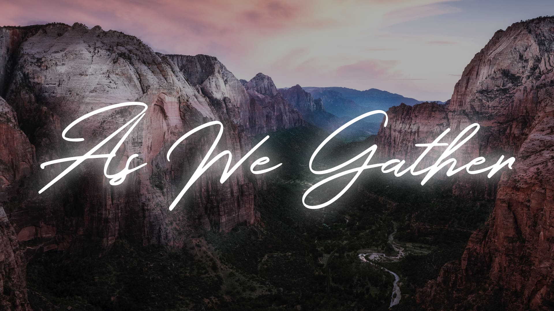 As We Gather – October 31, 2021