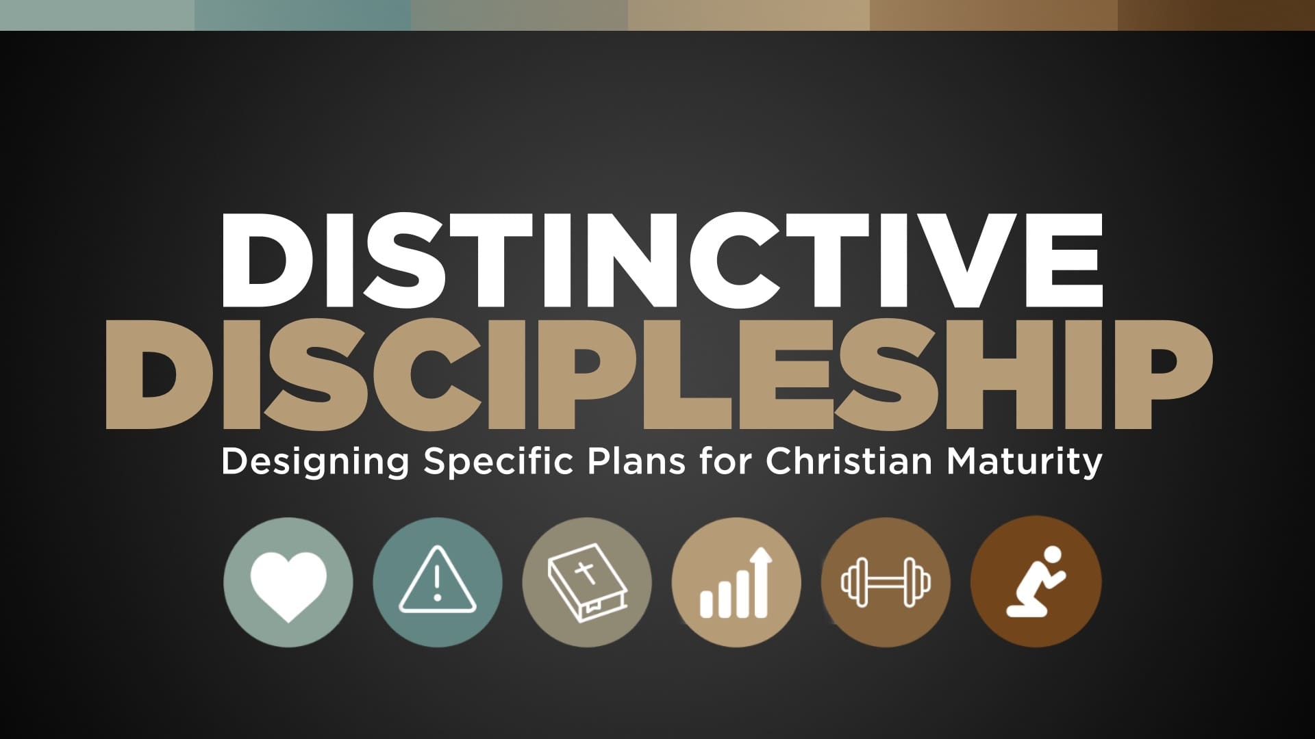 Category Examples for Distinctive Discipleship Plans