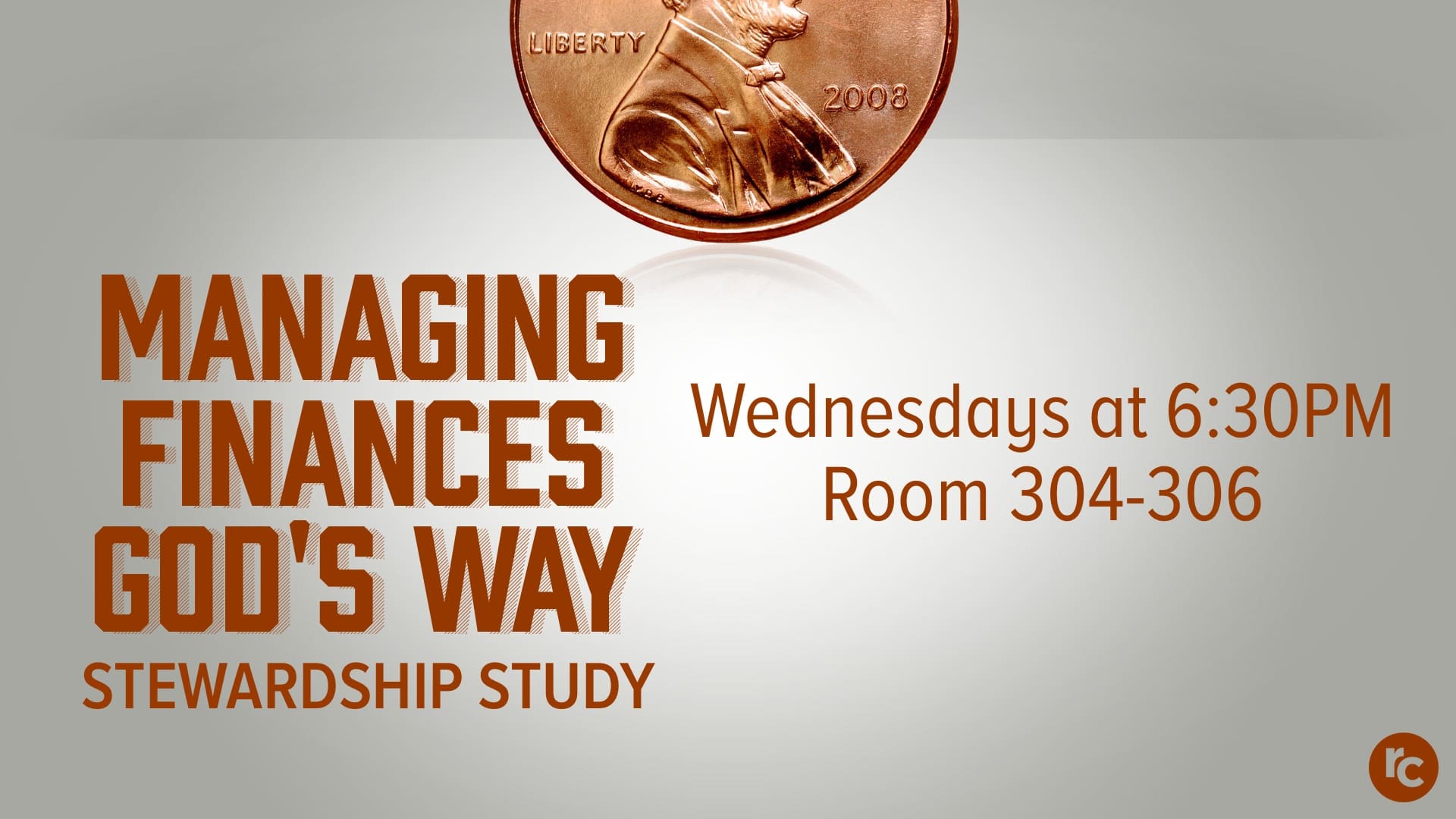 Wednesday Night Class – Managing Our Finances God’s Way