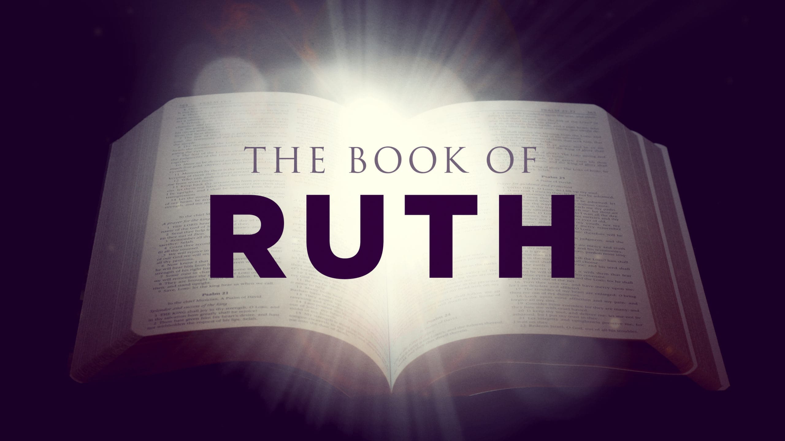 Understanding the Book of Ruth
